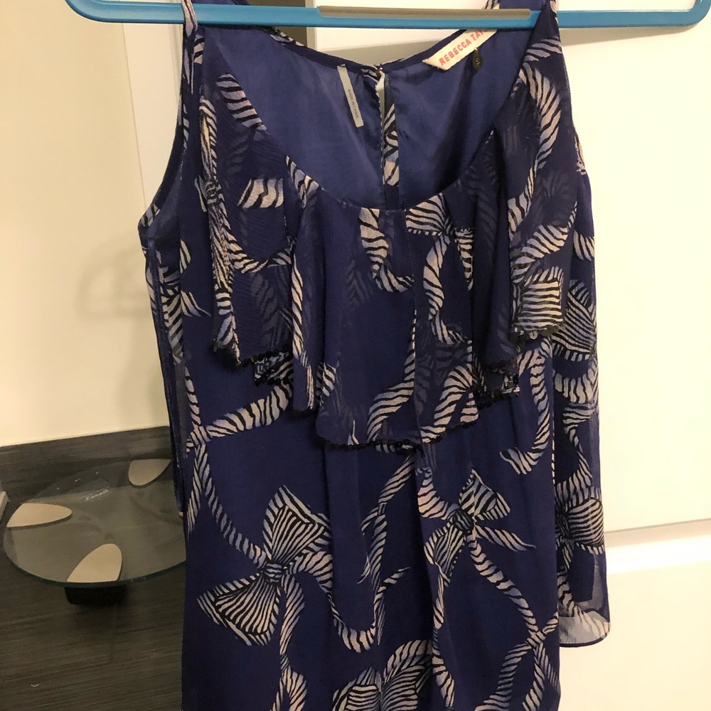 Purple Rebecca Taylor tank top
